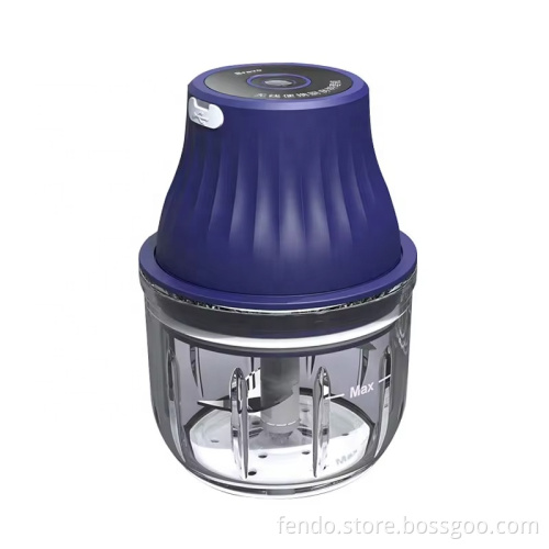 Portable 45W 3.7V Efficient Electric Garlic Chopper - Mini Food Mixer